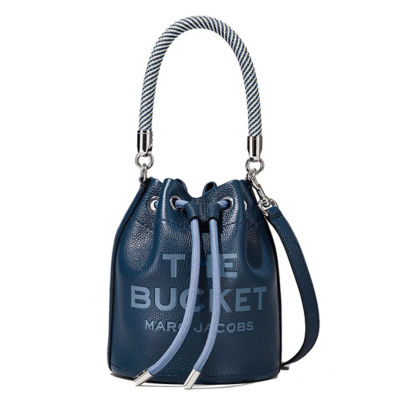 Buy Marc Jacobs The Leather Bucket Bag Blue Sea H652L01PF22 Online in ...