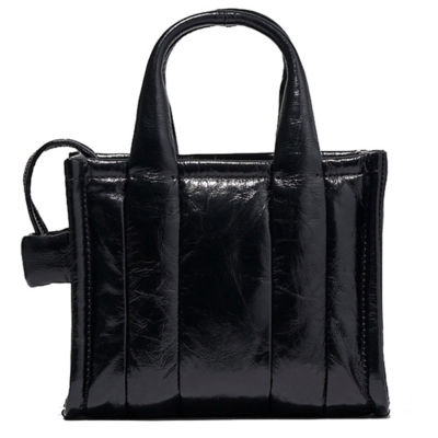 Marc jacobs mini store leather logo shopper tote