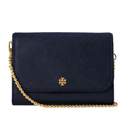 Buy Tory Burch Emerson Leather Chain Wallet Crossbody Bag Tory