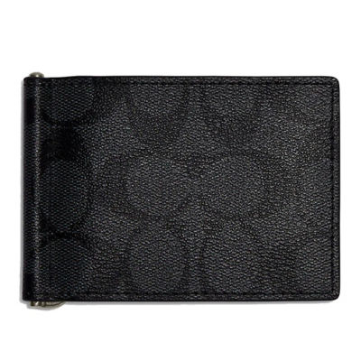 Coach men's slim outlet coin wallet