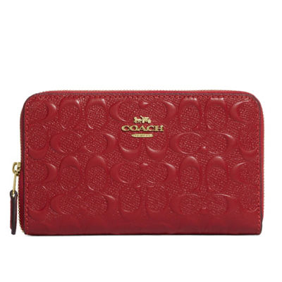 Coach hot sale wallet cherry