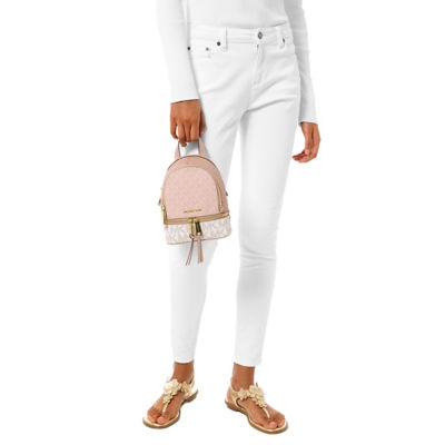 Michael kors outlet rhea logo backpack