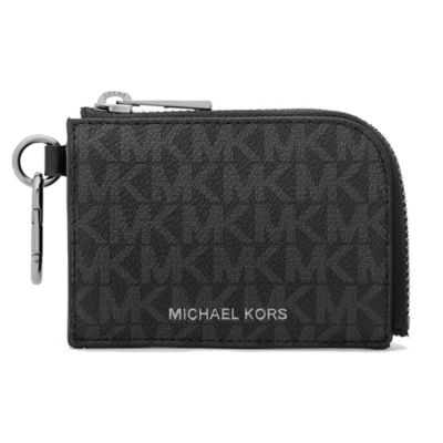 Buy Michael Kors Logo Wallet and Keychain Gift Set Black