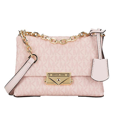 Michael Kors Cece Small Logo Shoulder Bag DK Powder Blush 35F2G0EC5B