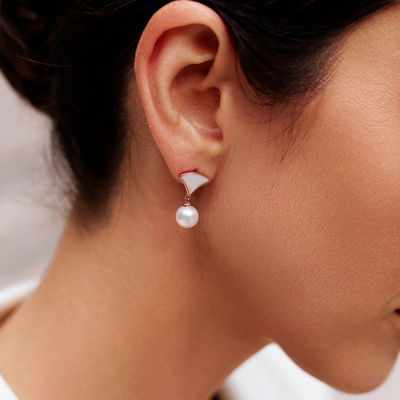 Pearly Lustre Elegant Freshwater Pearl Earrings WE00574 7