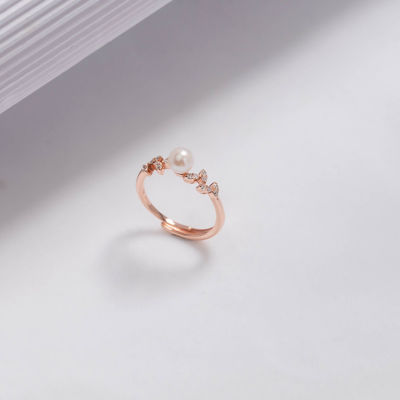 Pearly Lustre Elegant Freshwater Pearl Ring WR00205 2