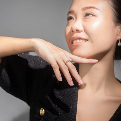Pearly Lustre Elegant Freshwater Pearl Ring WR00205 5