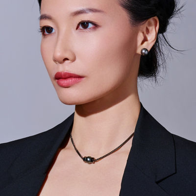 Pearly Lustre Tahitian Pearl Necklace WN00549 | HEXAGON 7