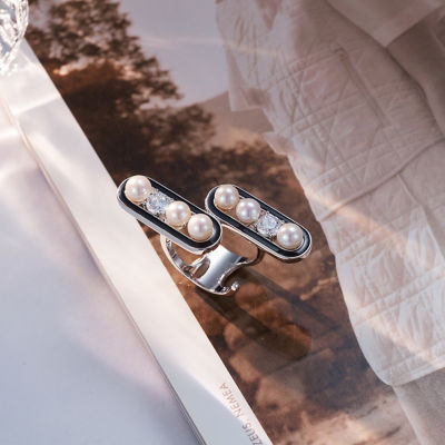Pearly Lustre Top Grading Freshwater Pearl Ring WR00222 | DECO 6