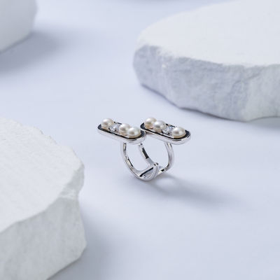Pearly Lustre Top Grading Freshwater Pearl Ring WR00222 | DECO 8