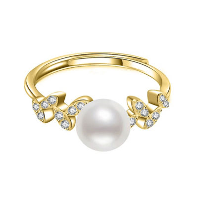 Pearly Lustre Elegant Freshwater Pearl Ring WR00204 1