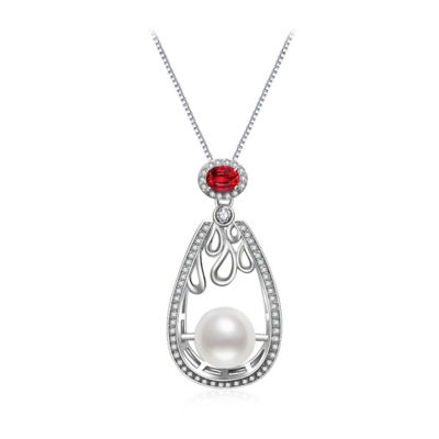 Pearly Lustre Elegant Freshwater Pearl Necklace WN00487 1