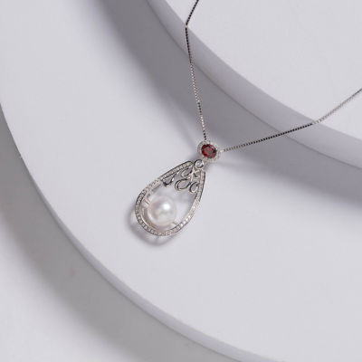 Pearly Lustre Elegant Freshwater Pearl Necklace WN00487 5