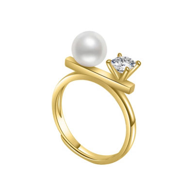 Pearly Lustre New Yorker Freshwater Pearl Ring WR00158 1