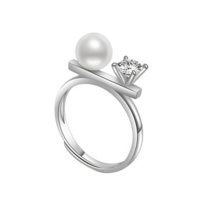 Pearly Lustre New Yorker Freshwater Pearl Ring WR00160 1