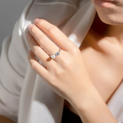 Pearly Lustre New Yorker Freshwater Pearl Ring WR00160 4