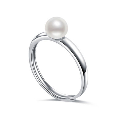 Pearly Lustre Elegant Freshwater Pearl Ring WR00117 1