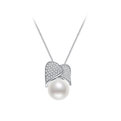 Pearly Lustre Elegant Freshwater Pearl Necklace WN00096 1