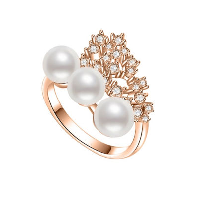 Buy New Yorker Freshwater Pearl Ring WR00128 | Wedding Series Online in ...