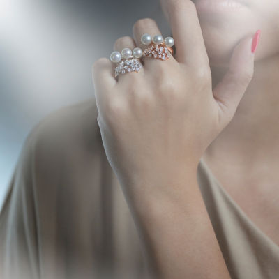 Buy New Yorker Freshwater Pearl Ring WR00128 | Wedding Series Online in ...