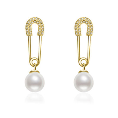 Pearly Lustre New Yorker Freshwater Pearl Earrings WE00408 1