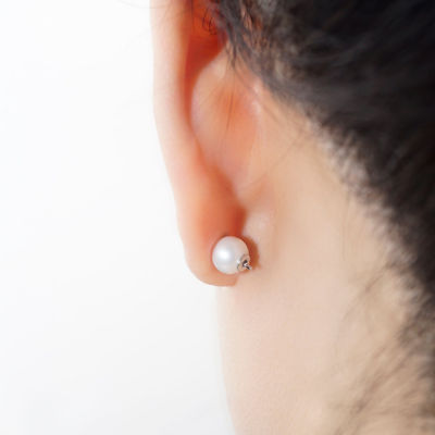 Pearly Lustre New Yorker Freshwater Pearl Earrings WE00346 | Wedding Series 6