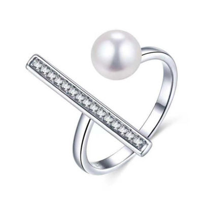 Pearly Lustre New Yorker Freshwater Pearl Ring WR00045 1