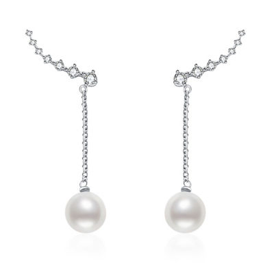 Pearly Lustre Elegant Freshwater Pearl Earrings WE00048 1
