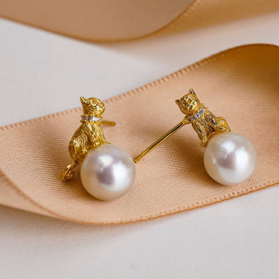 Pearly Lustre New Yorker Freshwater Pearl Earrings WE00040 5