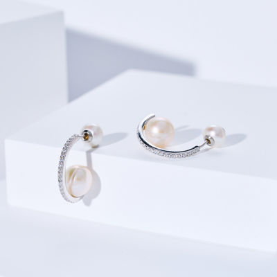 Pearly Lustre Elegant Freshwater Pearl Earrings WE00184 2