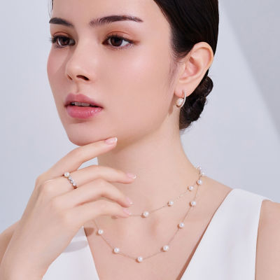 Pearly Lustre Elegant Freshwater Pearl Earrings WE00184 5