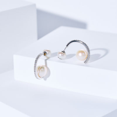 Pearly Lustre Elegant Freshwater Pearl Earrings WE00184 6