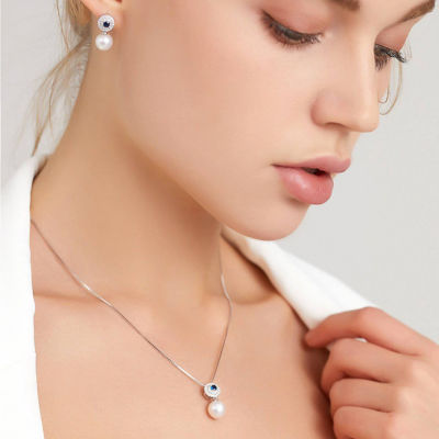 Pearly Lustre Ocean Star Freshwater Pearl Earrings WE00046 4