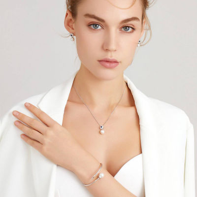 Pearly Lustre Ocean Star Freshwater Pearl Earrings WE00046 5