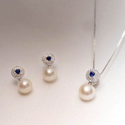 Pearly Lustre Ocean Star Freshwater Pearl Earrings WE00046 6
