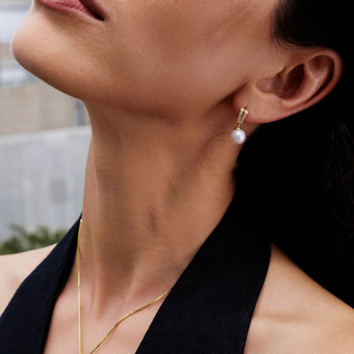Pearly Lustre Elegant Freshwater Pearl Earrings WE00383 5
