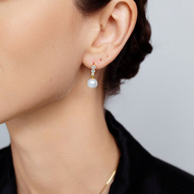 Pearly Lustre Elegant Freshwater Pearl Earrings WE00443 3