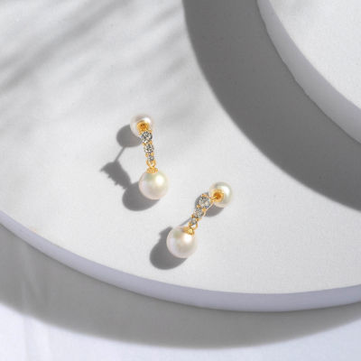Pearly Lustre Elegant Freshwater Pearl Earrings WE00443 5