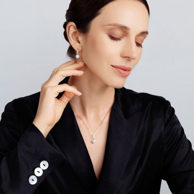Pearly Lustre Elegant Freshwater Pearl Earrings WE00443 7