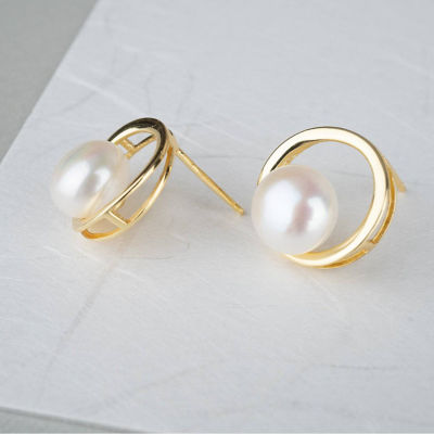 Pearly Lustre Elegant Freshwater Pearl Earrings WE00109 3
