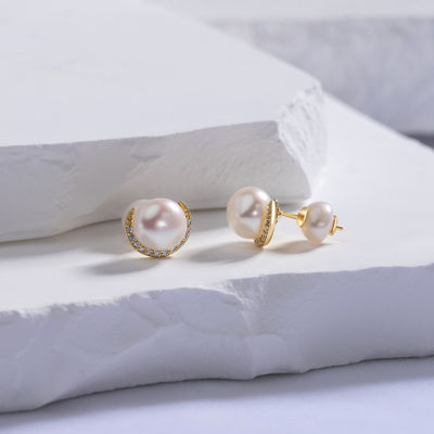 Pearly Lustre Elegant Freshwater Pearl Earrings WE00319 2