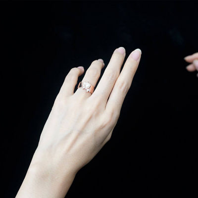 Pearly Lustre Garden City Freshwater Pearl Ring WR00079 | Elegant Collection 3