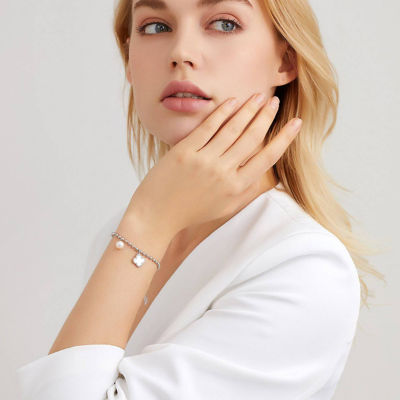 Pearly Lustre Elegant Freshwater Pearl Bracelet WB00027 3