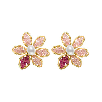 Pearly Lustre Garden City Freshwater Pearl Earrings WE00413 | Vanda Miss Joaquim 1