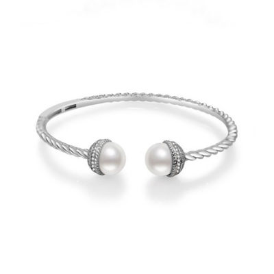 Pearly Lustre Asian Civilisations Museum Freshwater Pearl Bracelet WB00075 | New Yorker Collection 1