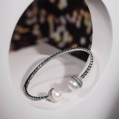 Pearly Lustre Asian Civilisations Museum Freshwater Pearl Bracelet WB00075 | New Yorker Collection 3