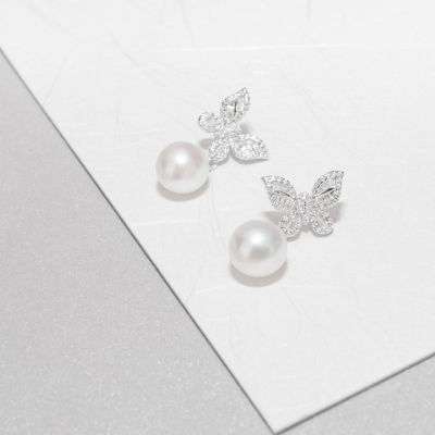 Pearly Lustre Garden City Pearl Earrings WE00179 | Elegant Collection 3