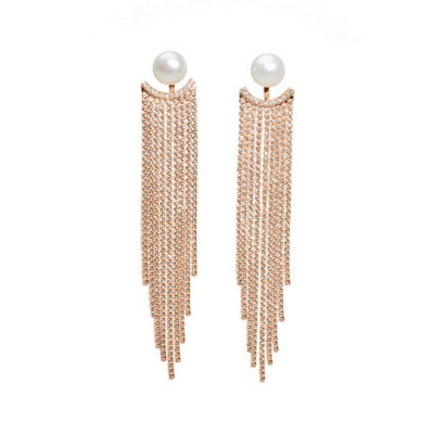 Pearly Lustre Asian Civilisations Museum Freshwater Pearl Earrings WE00229 | New Yorker Collection 1