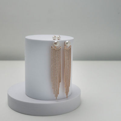 Pearly Lustre Asian Civilisations Museum Freshwater Pearl Earrings WE00229 | New Yorker Collection 2