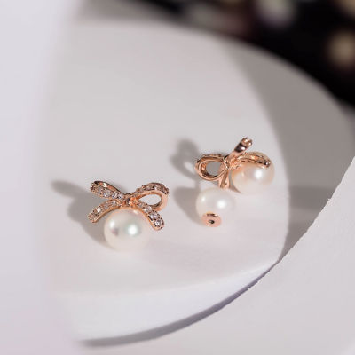 Pearly Lustre Elegant Freshwater Pearl Earrings WE00275 2